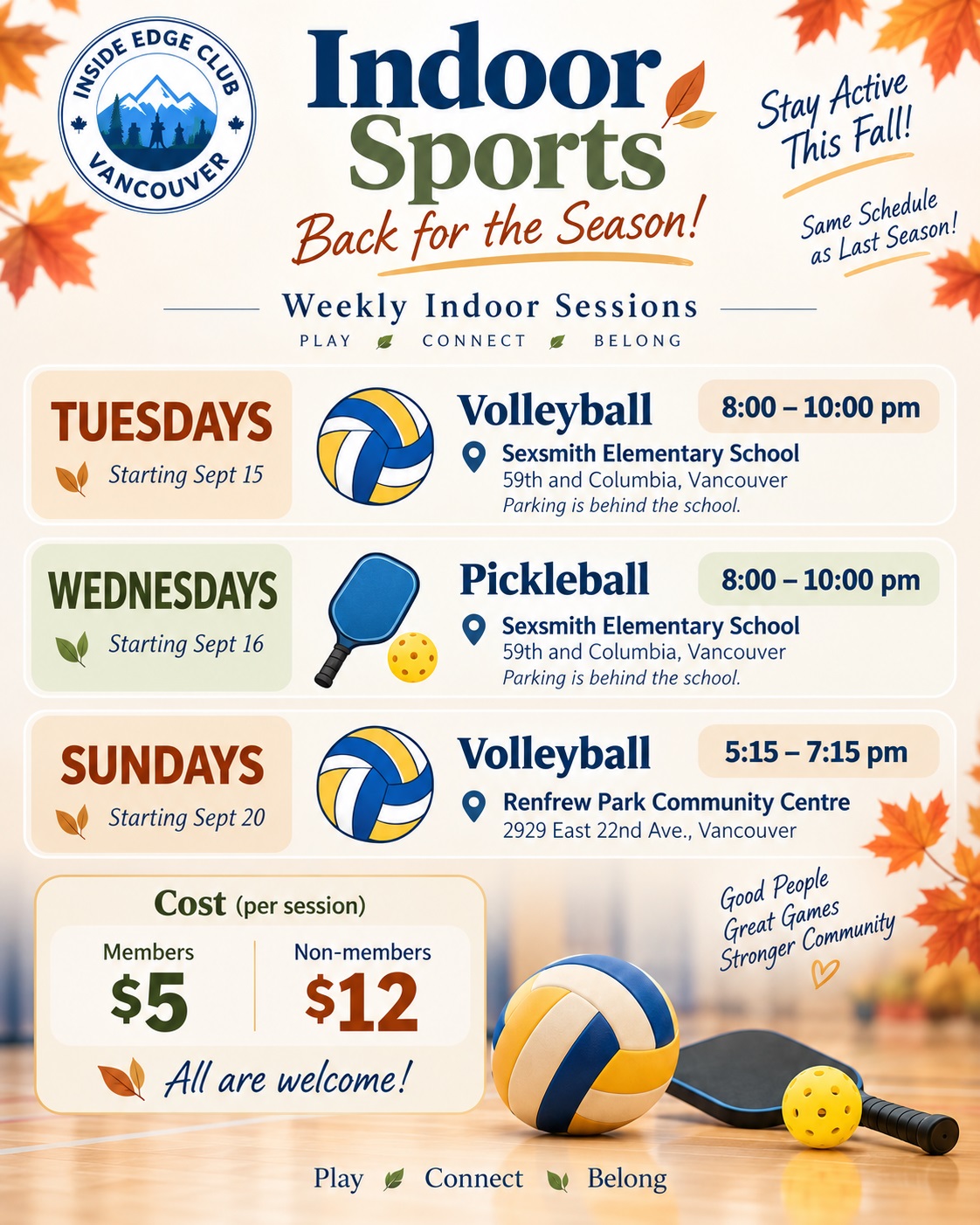 Indoor Sports 2026